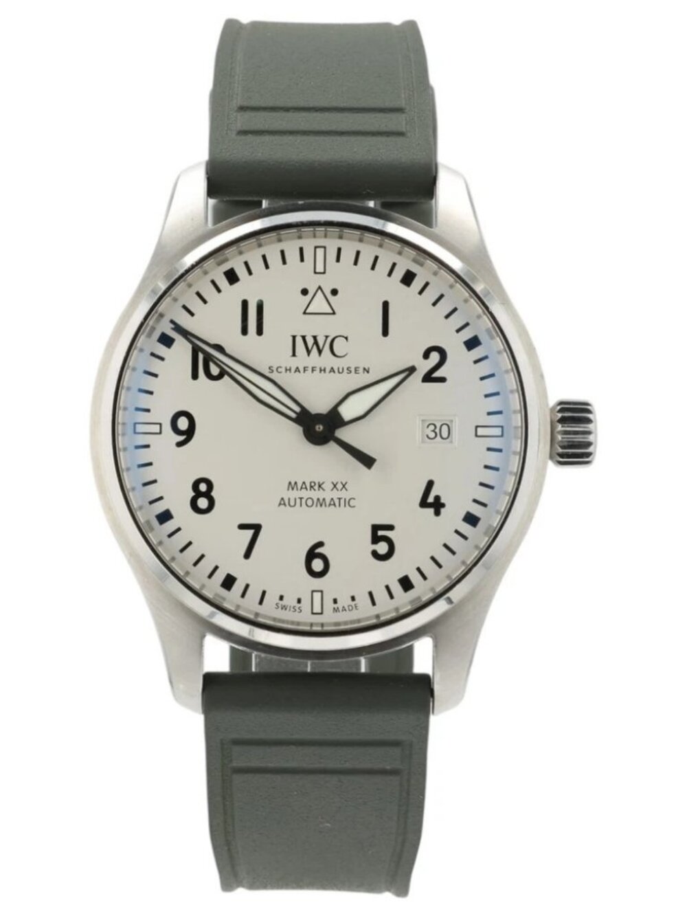 IWC Mark XX SIlver Dial Stainless Steel 40mm Automatic Mens Watch